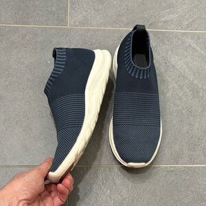 Hush Puppies Dark Blue Slip-On Sneakers